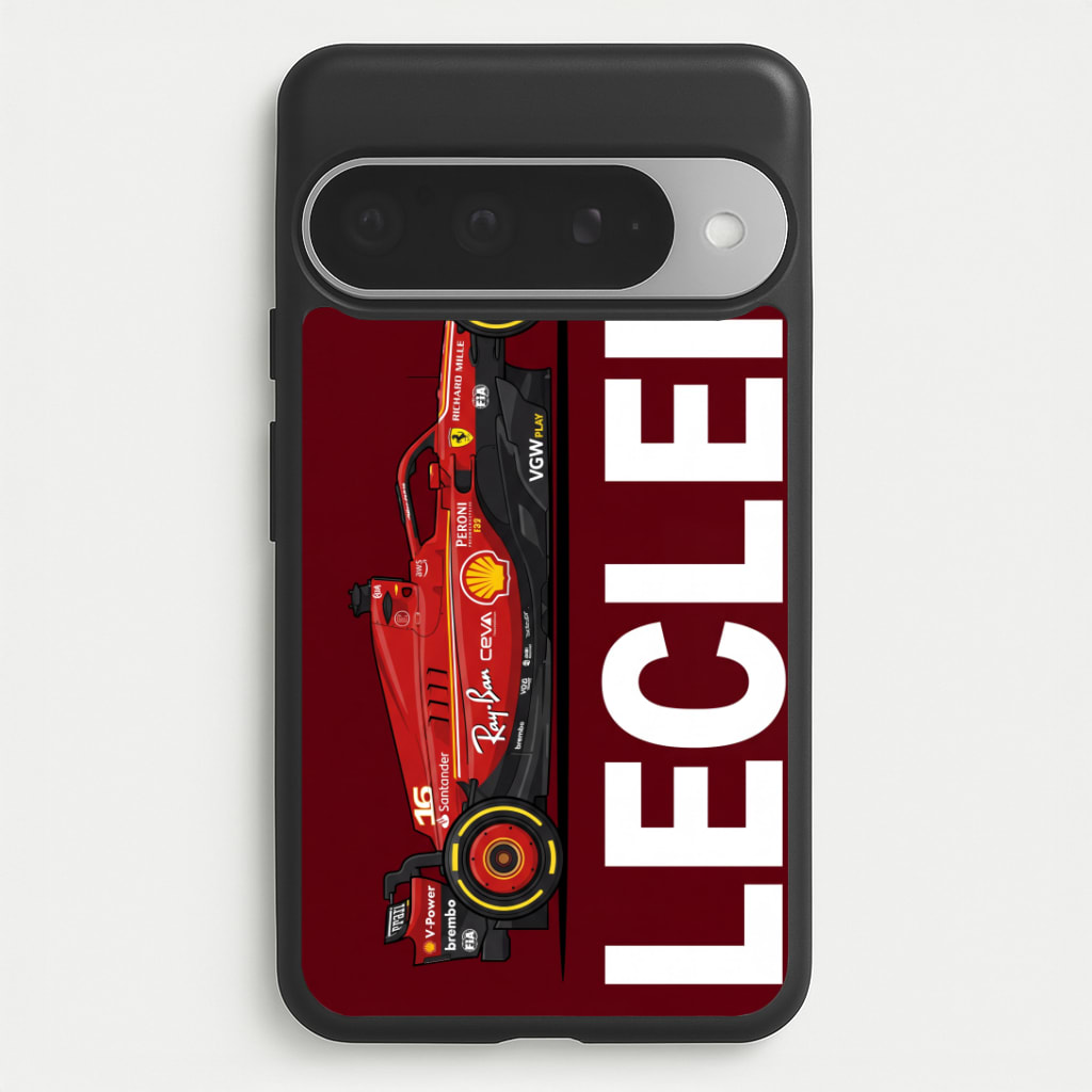 Leclerc Racer Phone Case