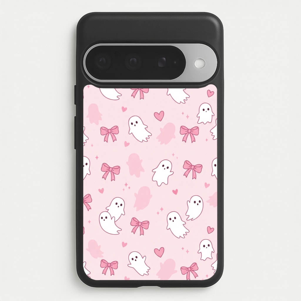 Pink Ghosts And Bows Phone Case