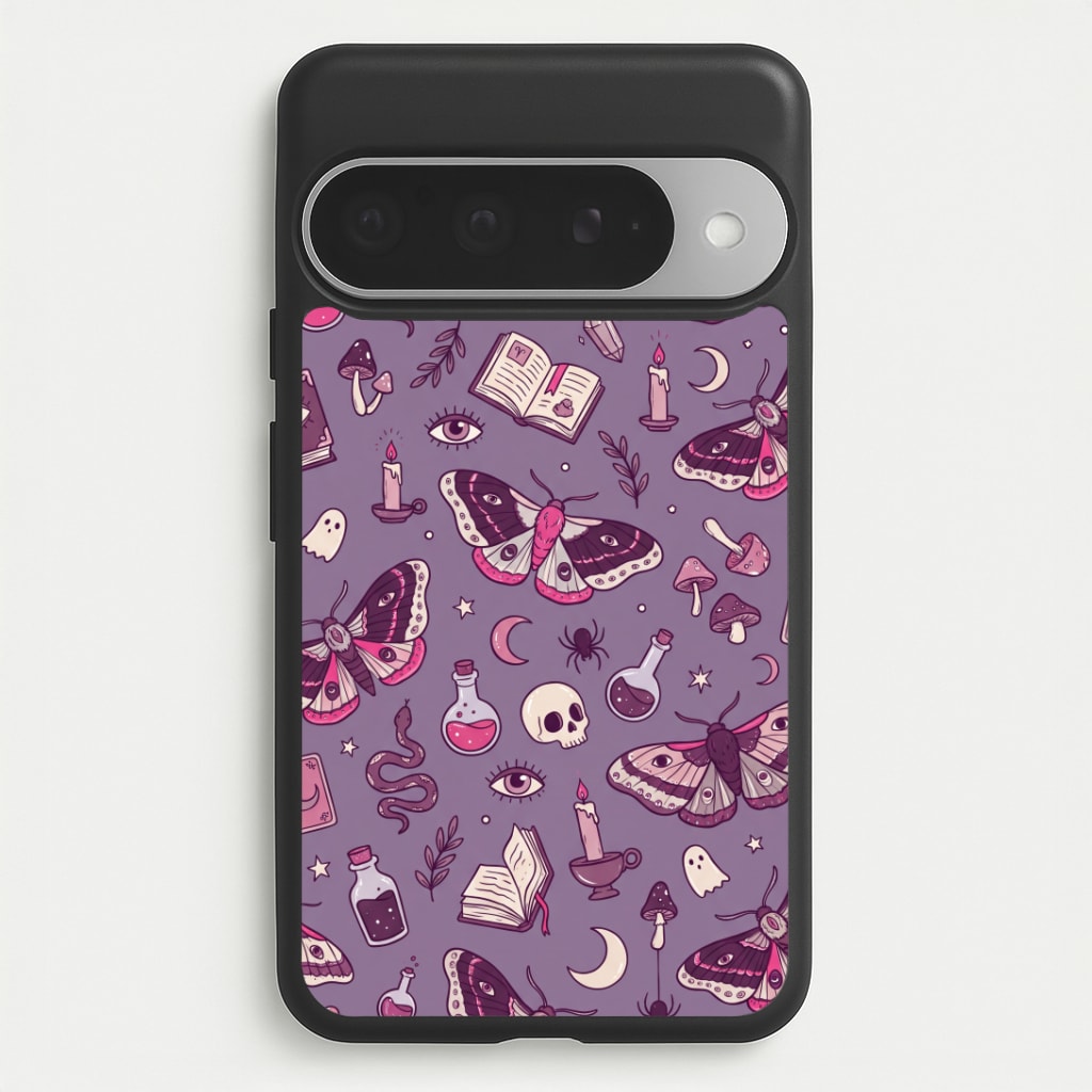 Purple Witchy Doodles Phone Case