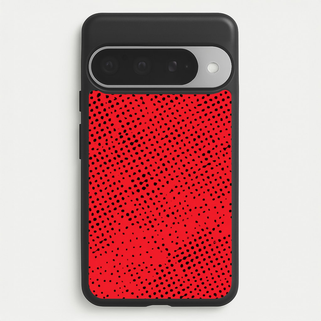 Red Comic Pattern Phone Case