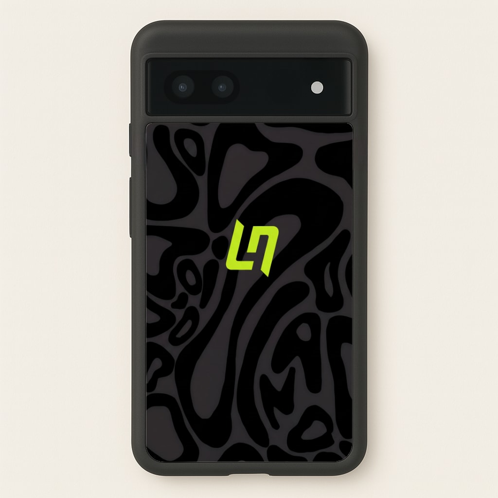 Norris Helmet Pattern - Black Phone Case