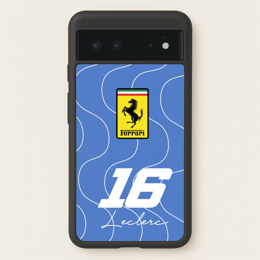 Blue 16 - Leclerc Phone Case