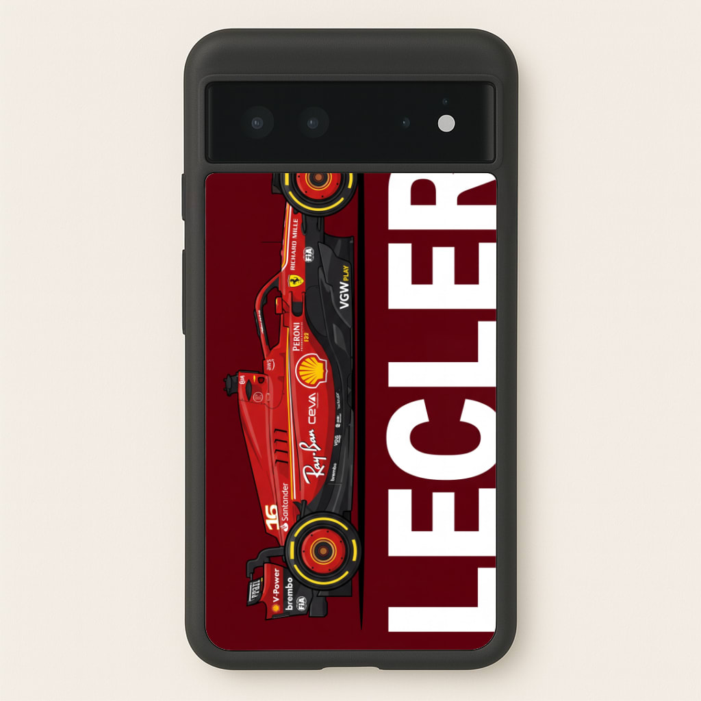 Leclerc Racer Phone Case