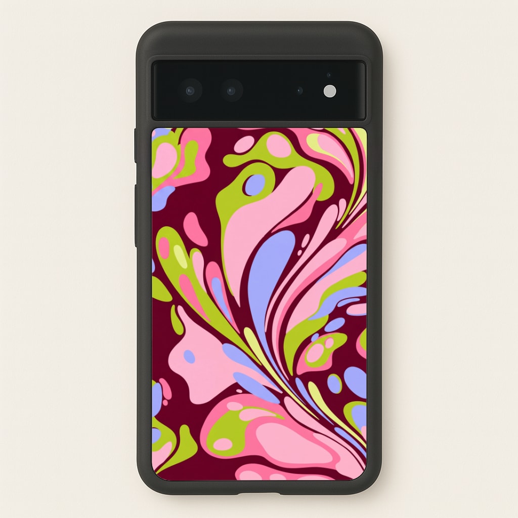 Multicolour Marble Swirl Phone Case