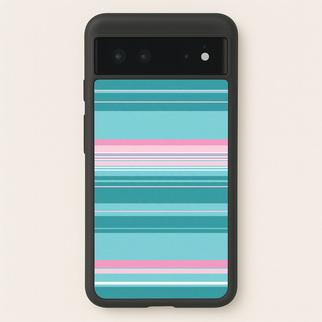 Candy Stripe Blush Phone Case