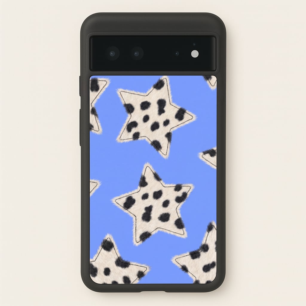 Fuzzy Cow Stars Phone Case