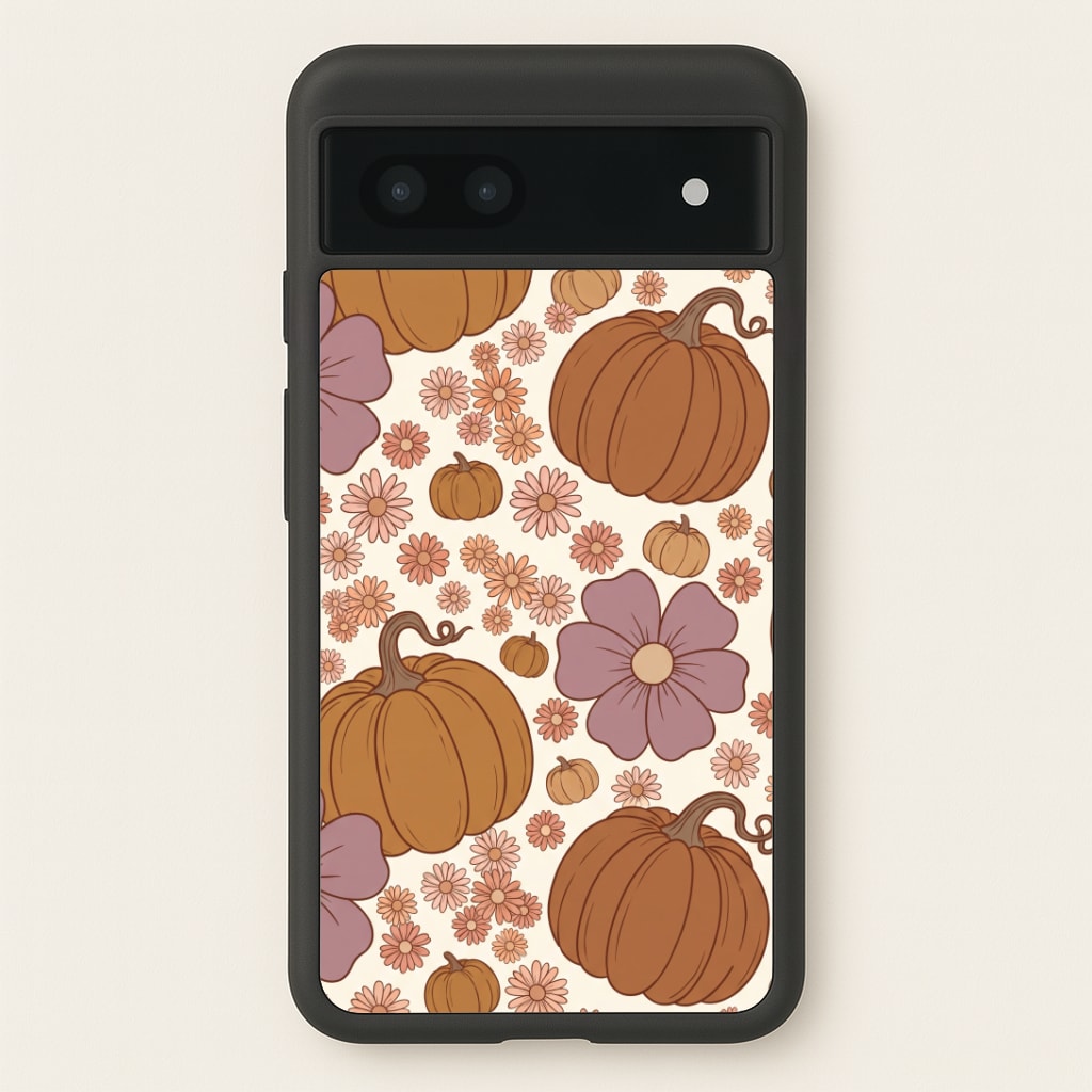Autumn Bloom Pumpkins Phone Case