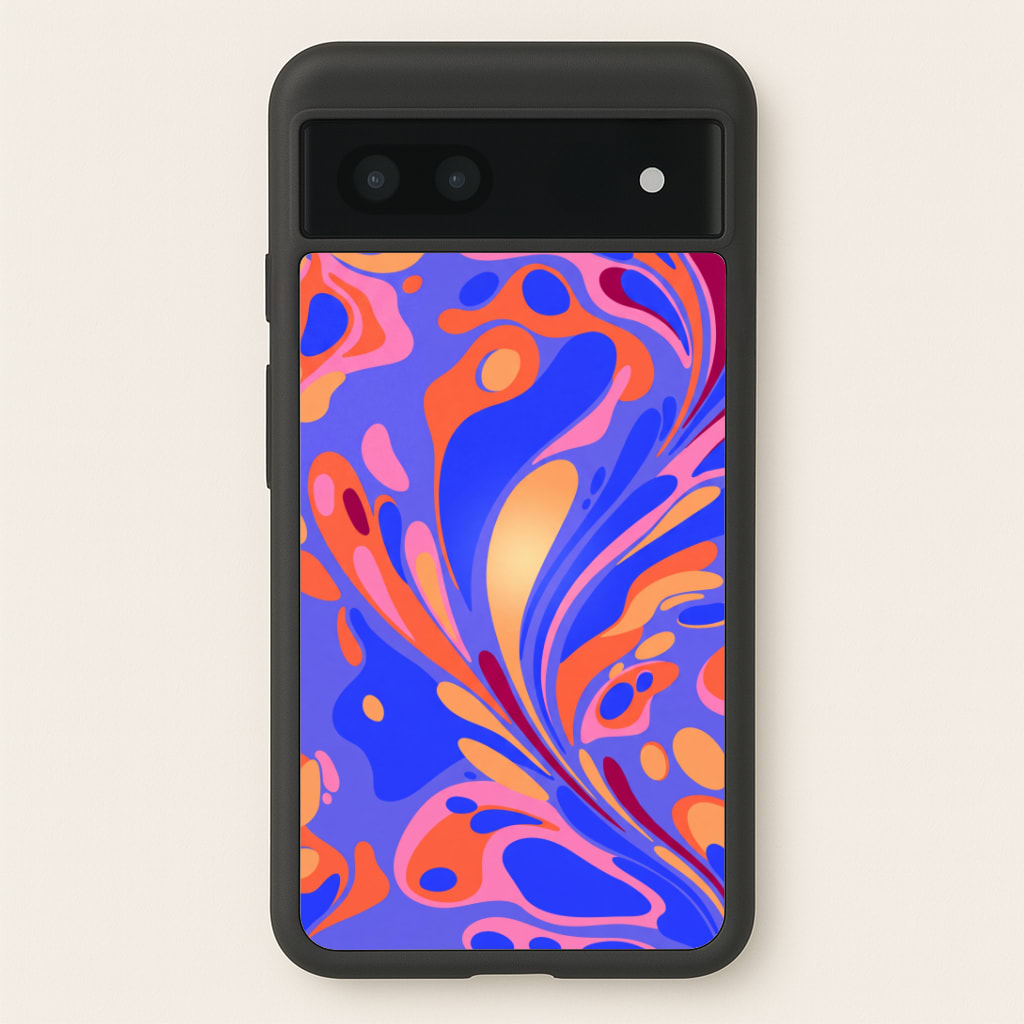 Bright Marble Swirl Phone Case