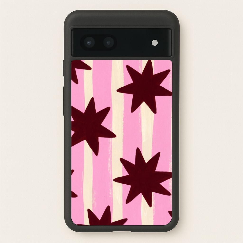 Painted Stripes And Stars Phone Case