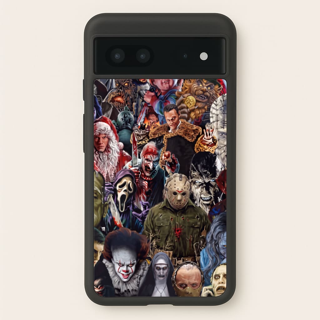 Collage of Horror Phone Case