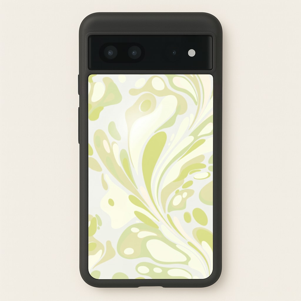Pistachio Marble Swirl Phone Case