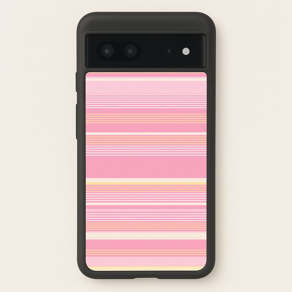 Blush Butter Stripes Phone Case
