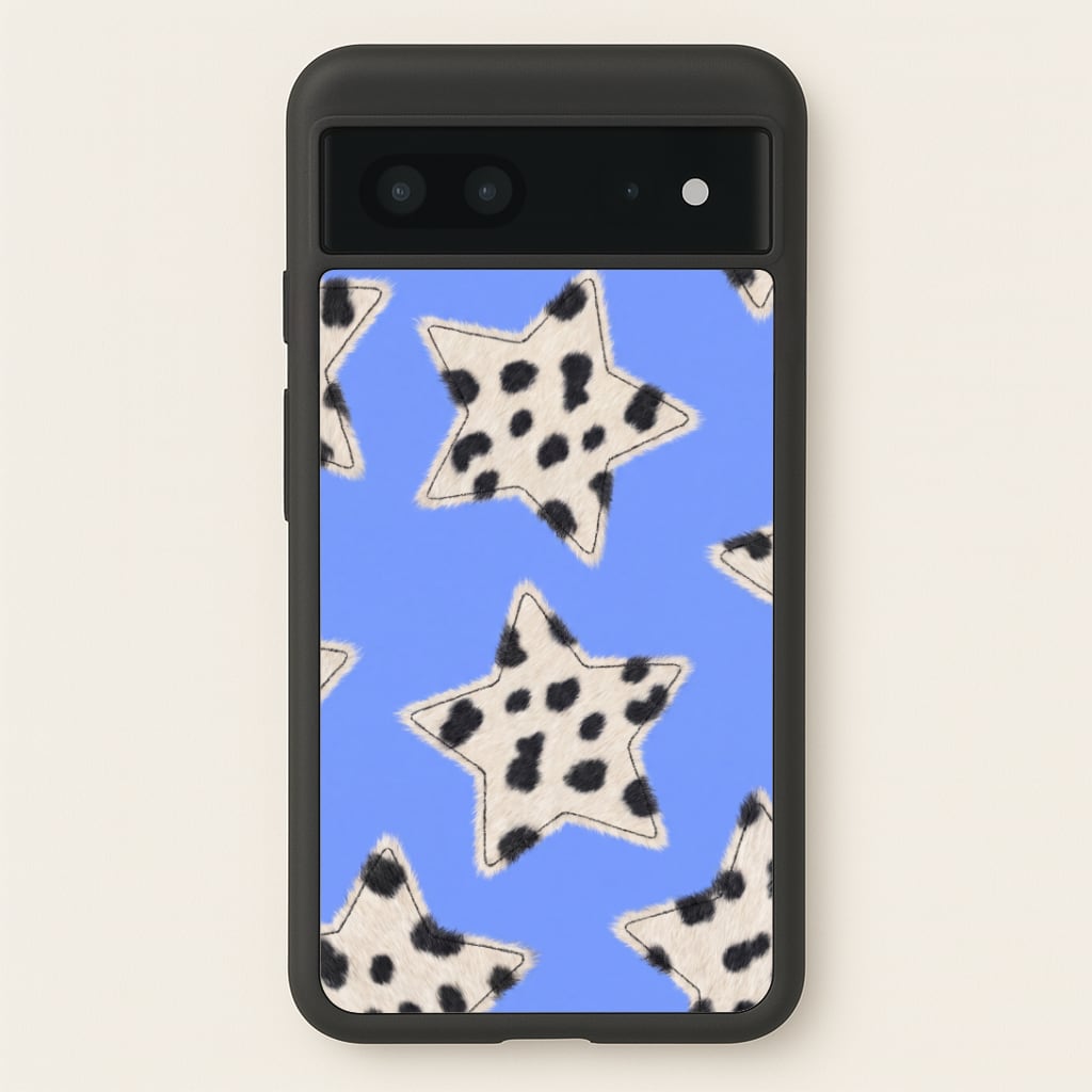 Fuzzy Cow Stars Phone Case