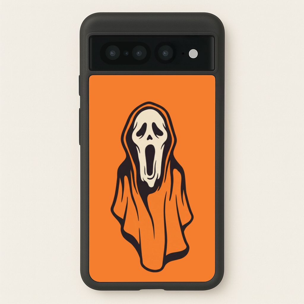 Orange Scream Phone Case