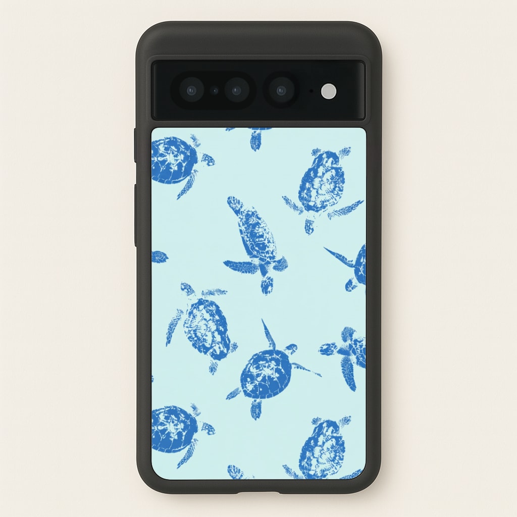 Blue Sea Turtles Phone Case