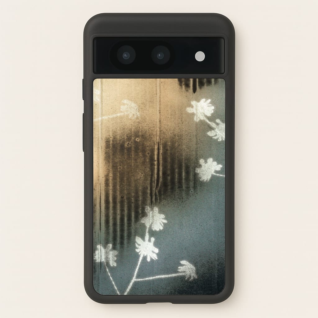Faded Flora Pattern Phone Case