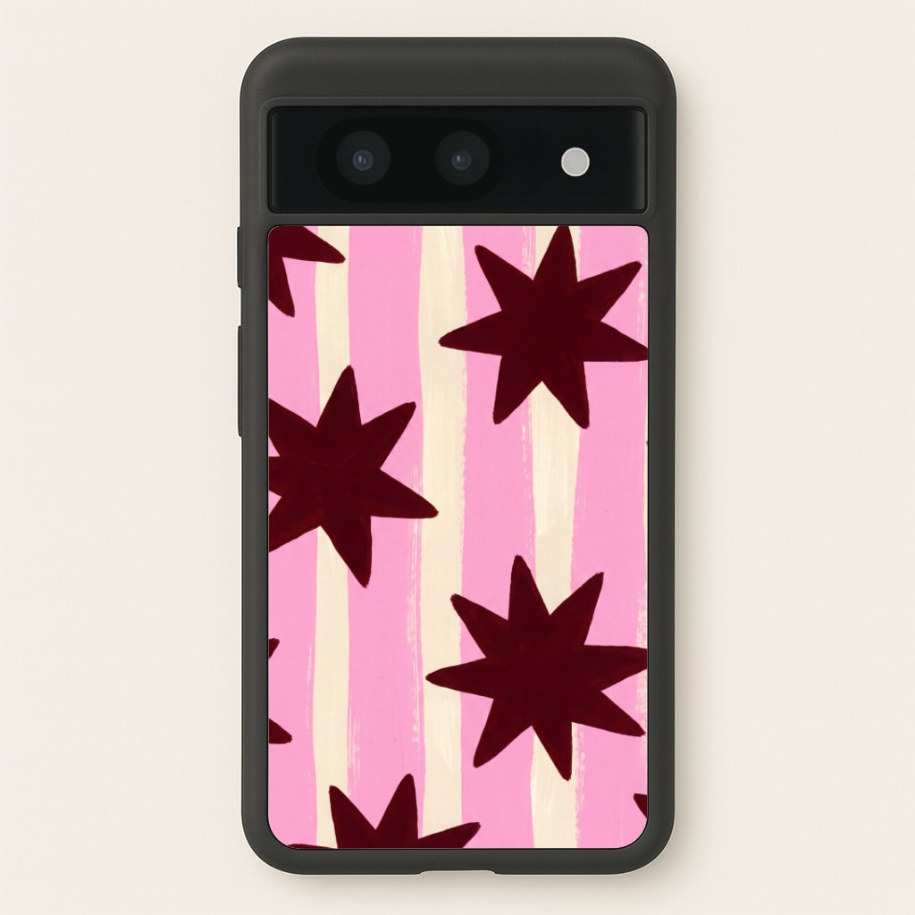 Painted Stripes And Stars Phone Case