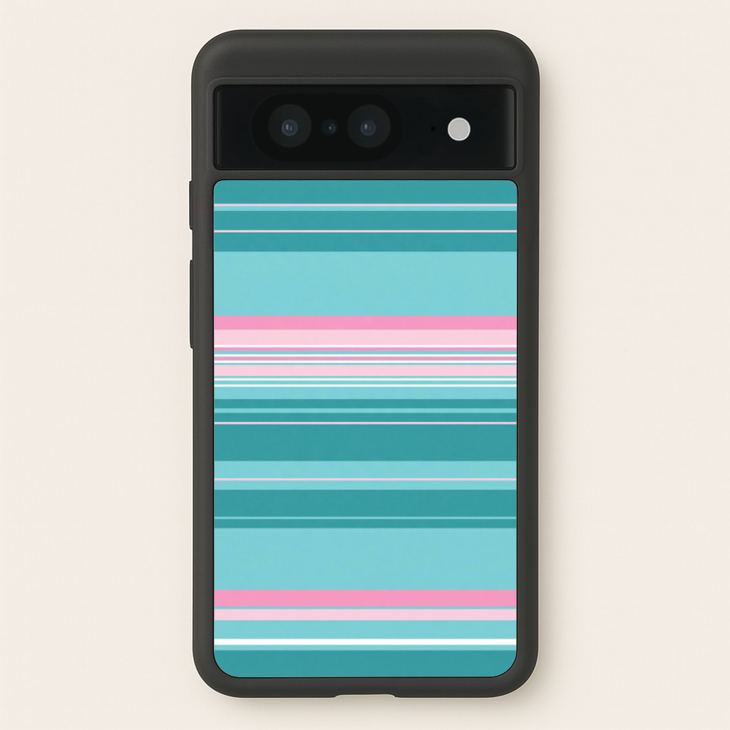 Candy Stripe Blush Phone Case