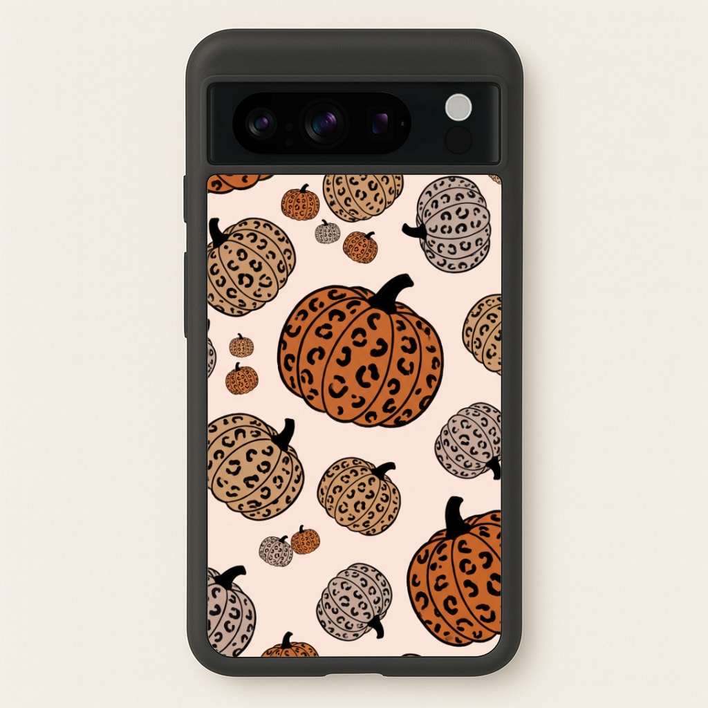 Leopard Pumpkin Patch Phone Case