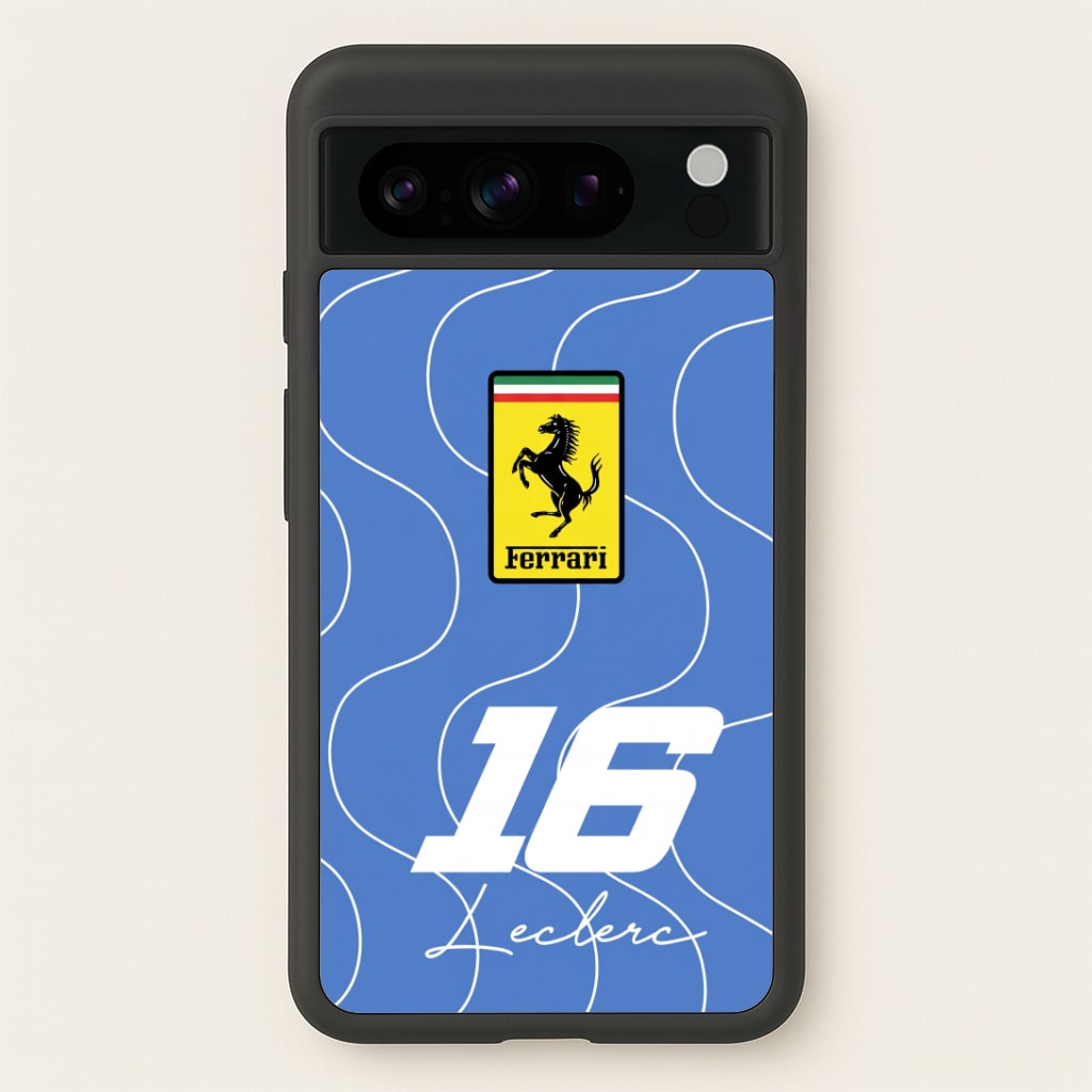 Blue 16 - Leclerc Phone Case