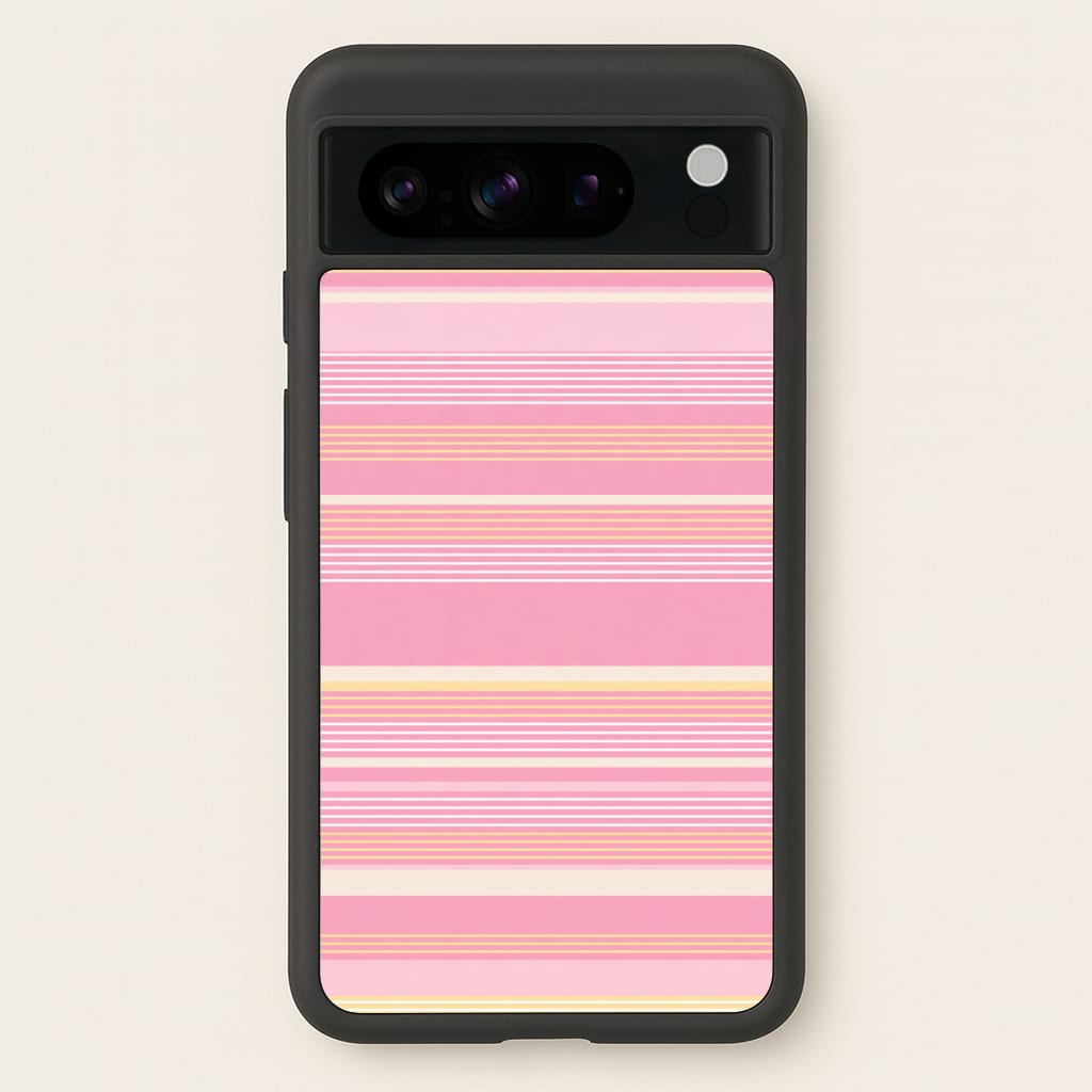 Blush Butter Stripes Phone Case