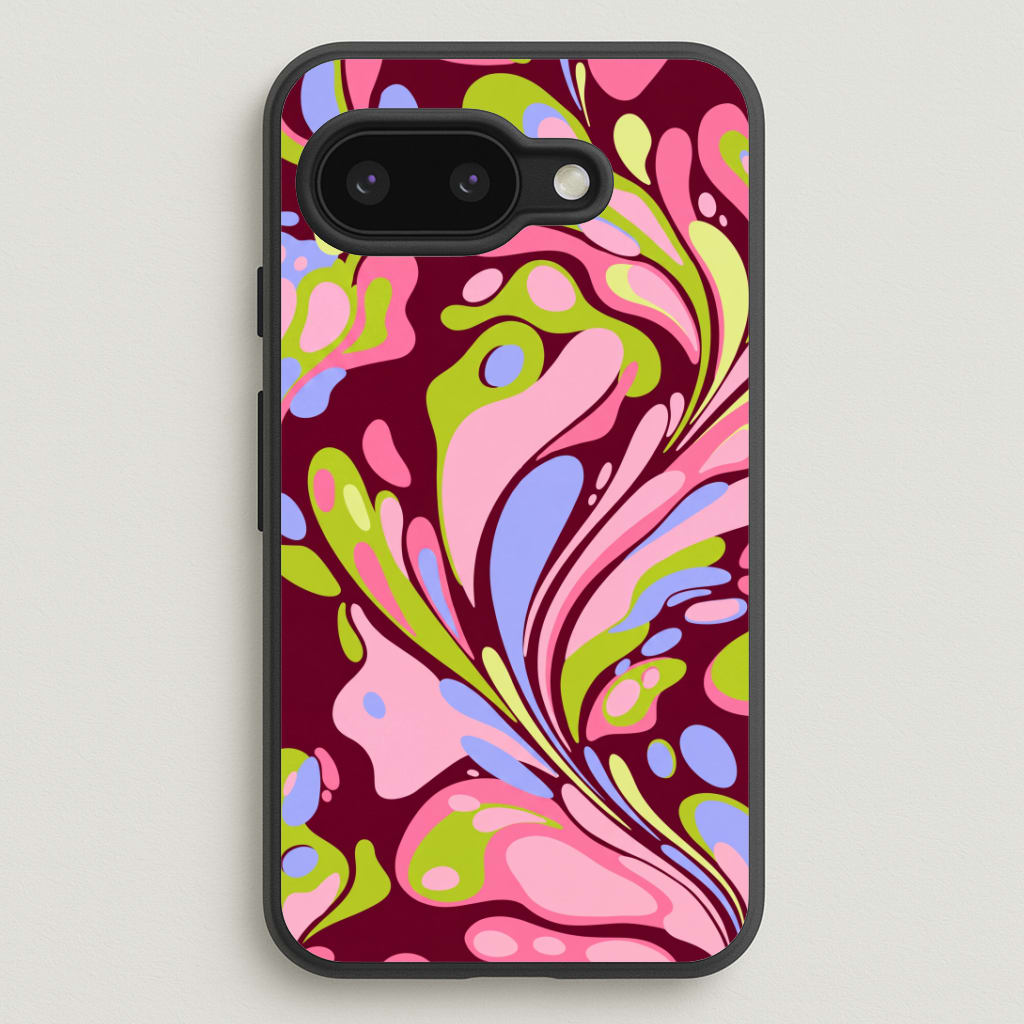 Multicolour Marble Swirl Phone Case