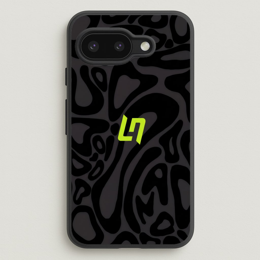 Norris Helmet Pattern - Black Phone Case