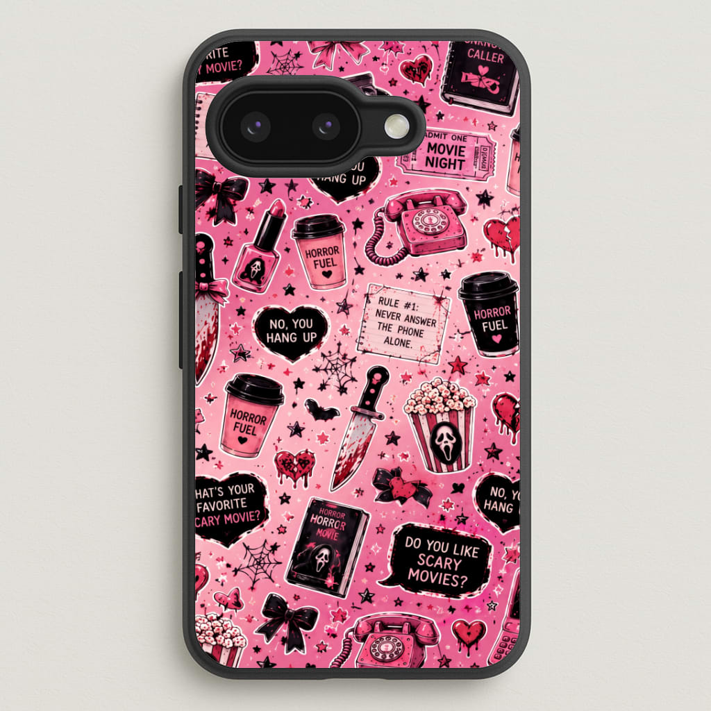 Horror Movie Pink Pattern Phone Case