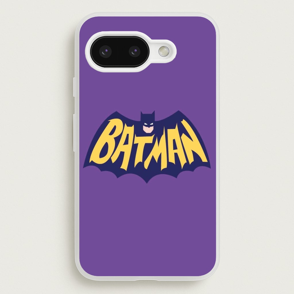 Bat Superhero Purple Logo Phone Case
