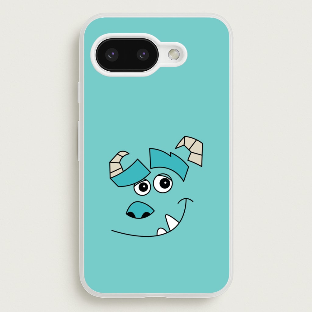 Blue Monster Face Phone Case