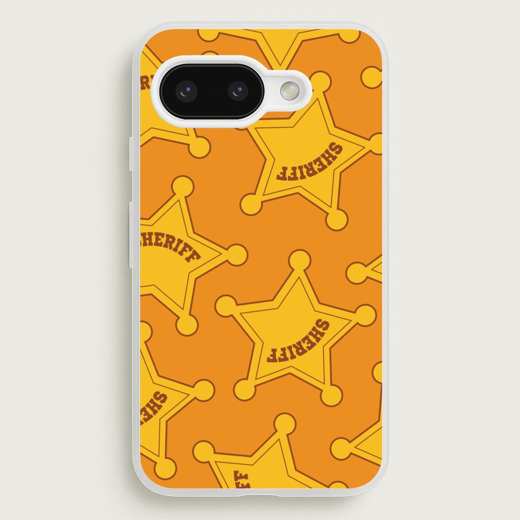 Sheriff Badge Pattern Phone Case