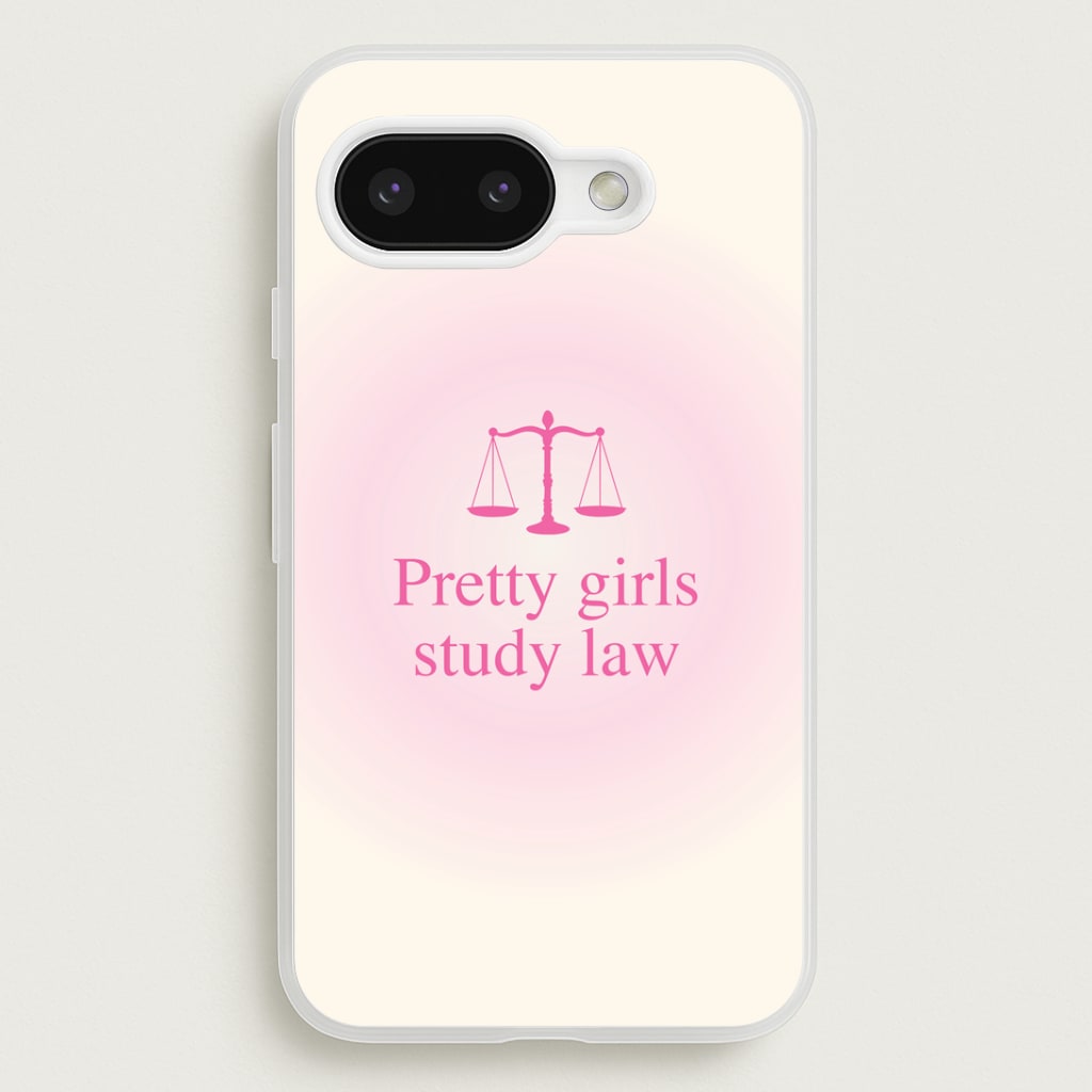 Pretty Girls Study Law Phone Case