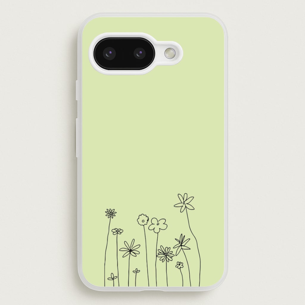 Floral Outline - Floral Phone Case