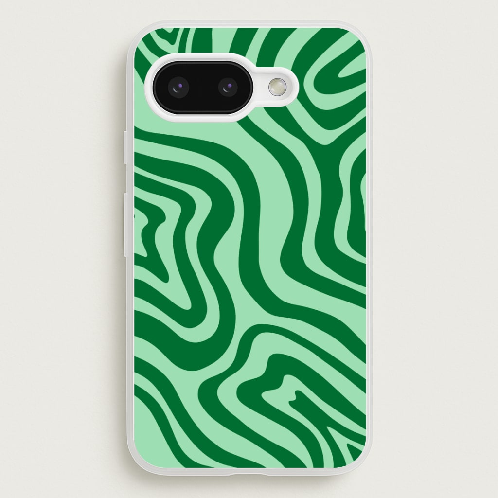 Green Abstract Halloween Phone Case