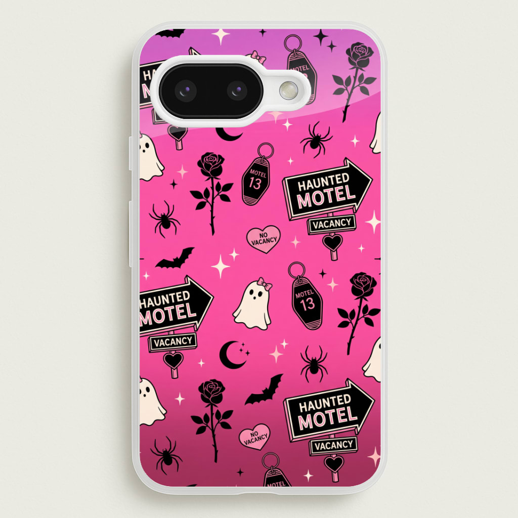 Haunted Motel Pink Phone Case