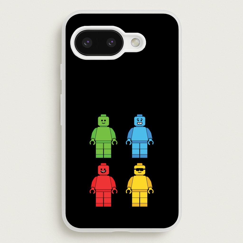 Bricks Figures Rainbow Phone Case