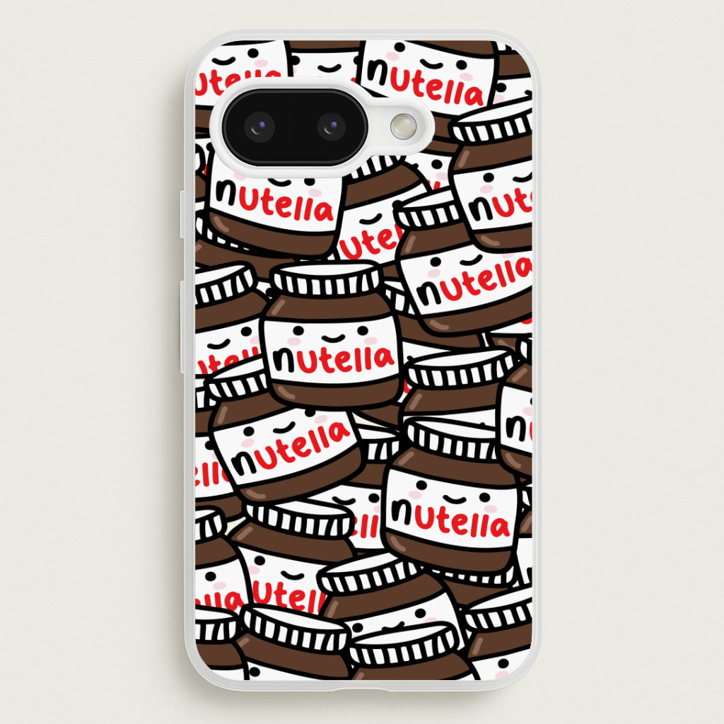 Cute Nutella Pattern Phone Case