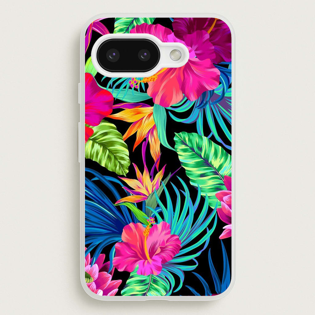 Colourful Hibiscus Pattern Phone Case