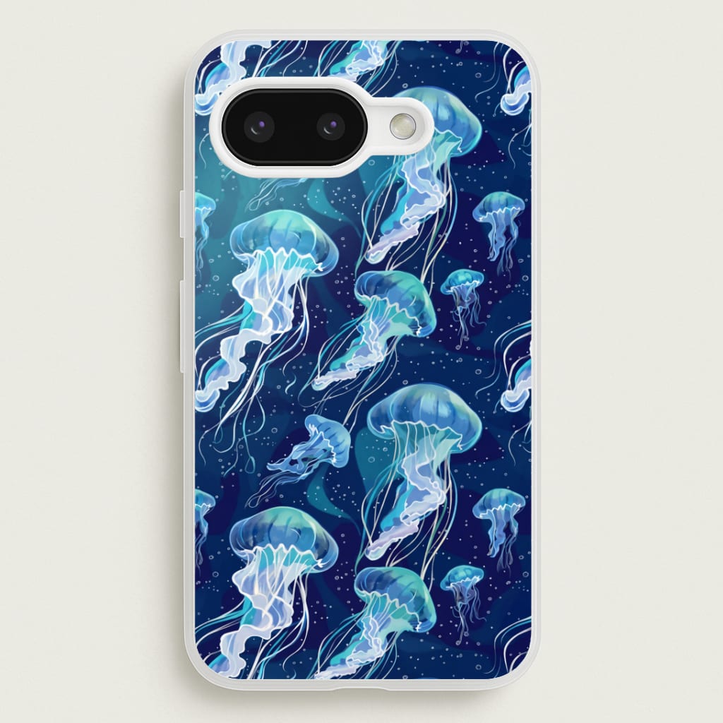 Glowing Jellyfish Drift Phone Case