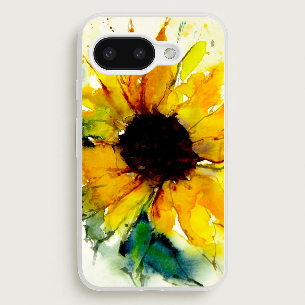 Watercolour Sunflower Phone Case