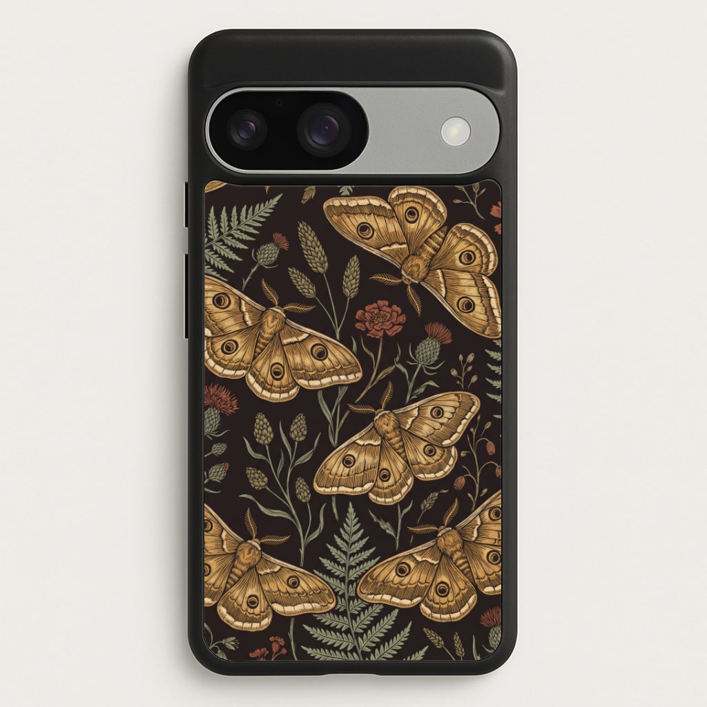 Moth And Moonlight Phone Case
