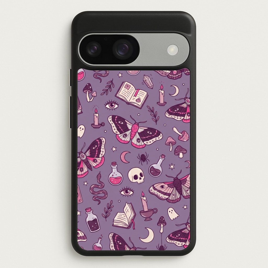 Purple Witchy Doodles Phone Case