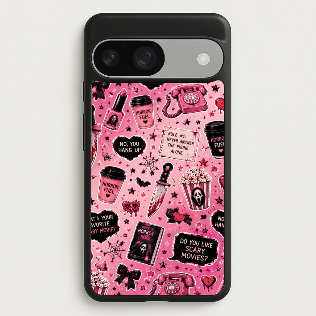 Horror Movie Pink Pattern Phone Case