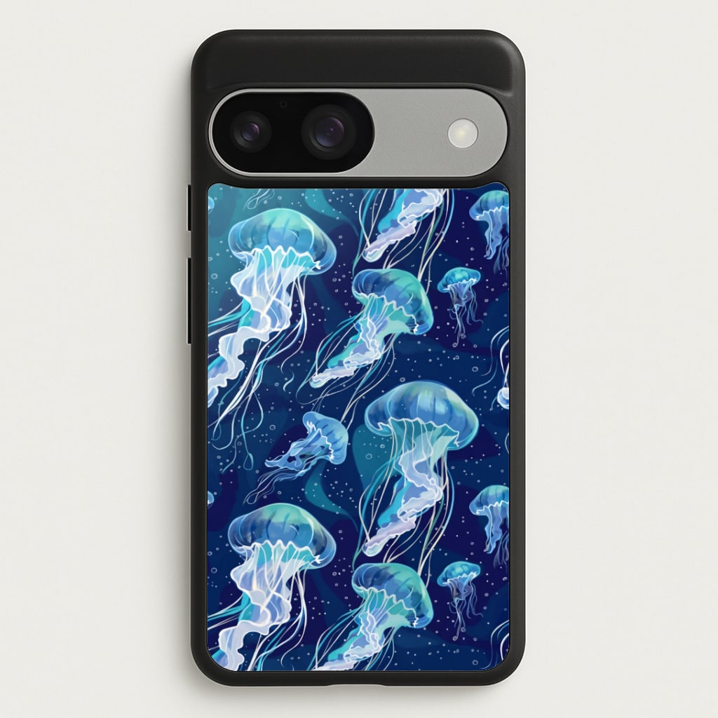 Glowing Jellyfish Drift Phone Case
