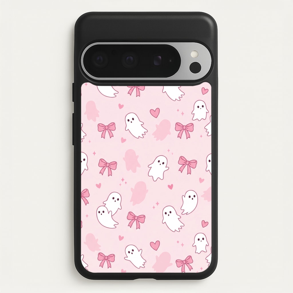 Pink Ghosts And Bows Phone Case
