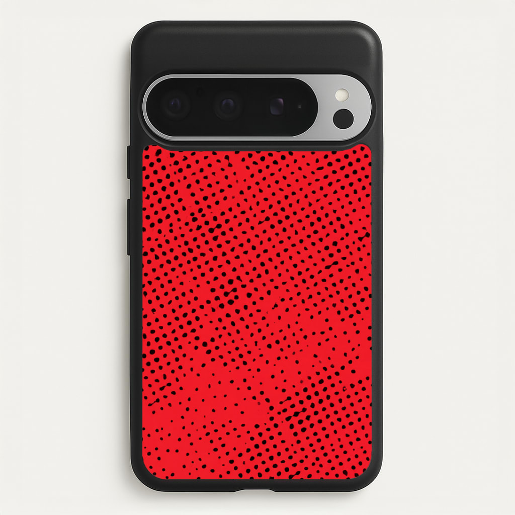 Red Comic Pattern Phone Case