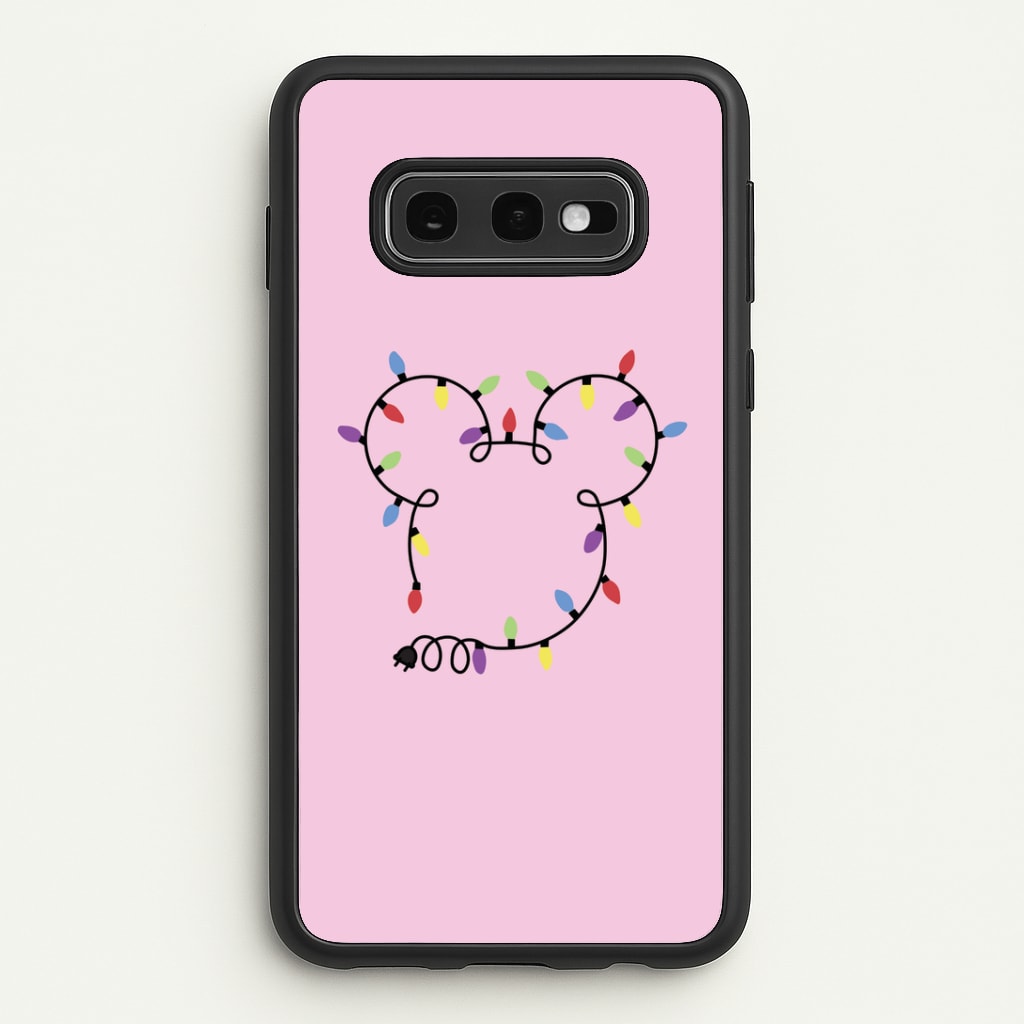 Mouse Christmas Lights Christmas Phone Case