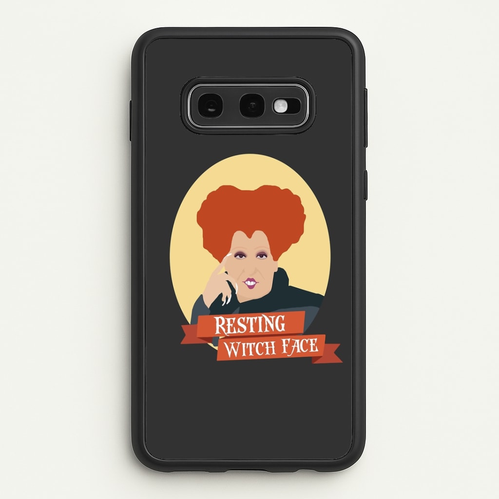 Resting Witch Face - Hocus Halloween Phone Case