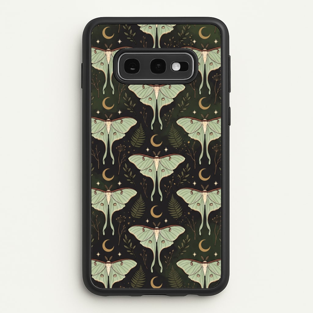 Moonlit Luna Moths Phone Case