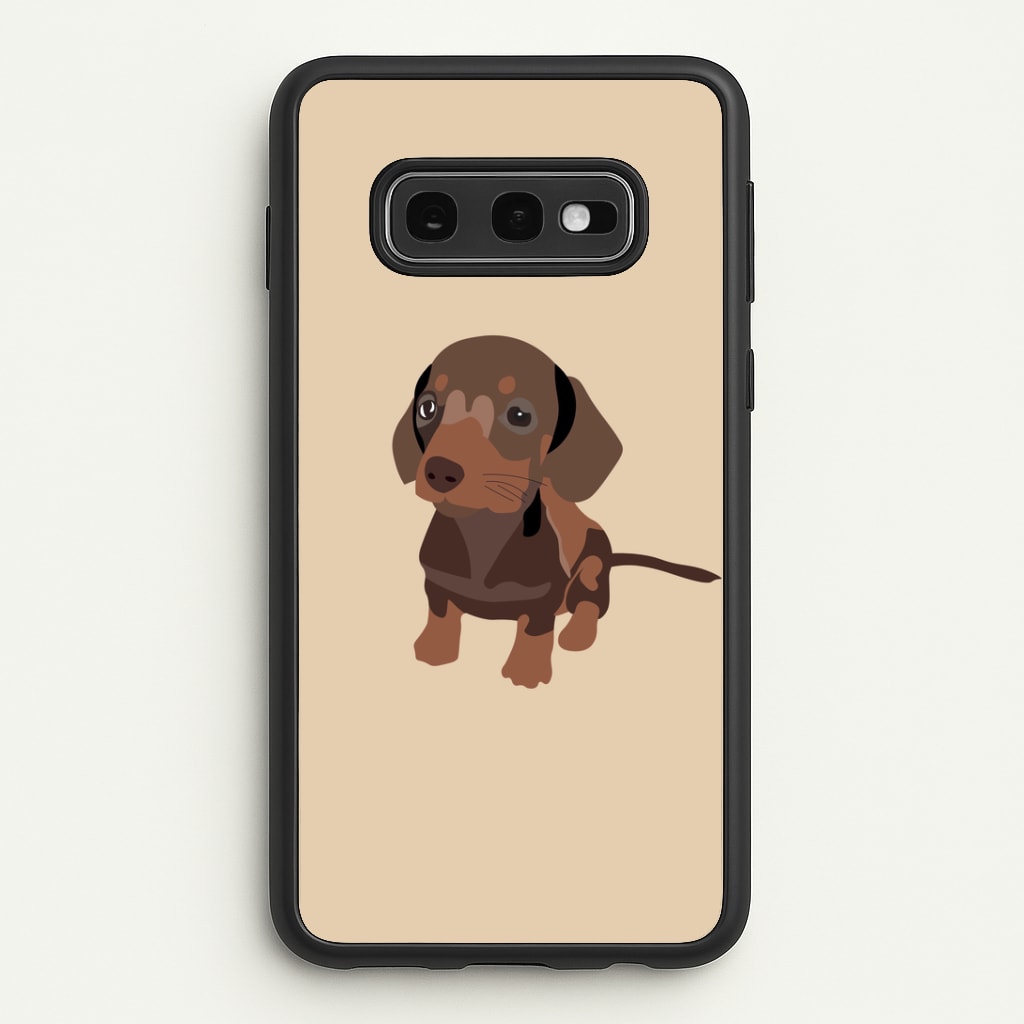 Brown - Dachshunds Phone Case